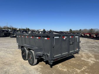 New 2025 Lamar 83" x 14' 16k Low-Pro Dump Trailer