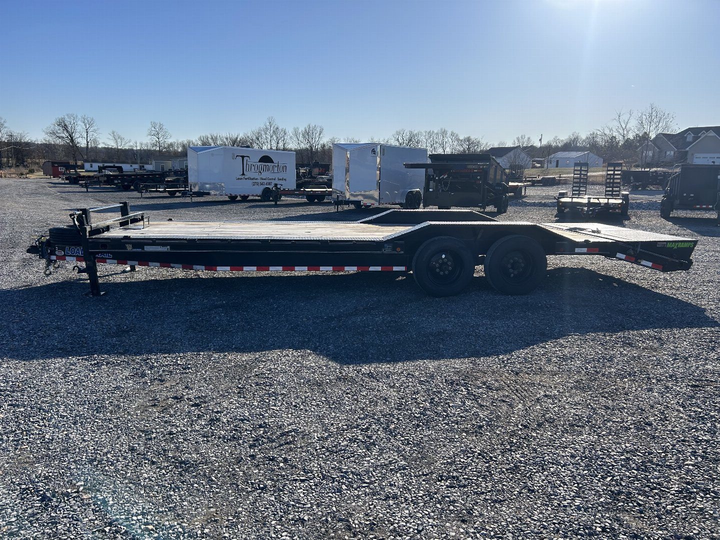 Used 2021 Load Trail 102"x24' 16k Equipment Trailer
