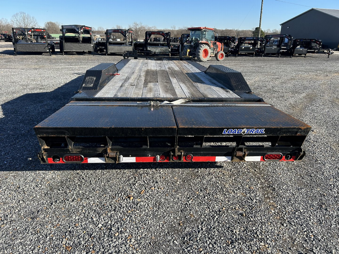 Used 2021 Load Trail 102"x24' 16k Equipment Trailer