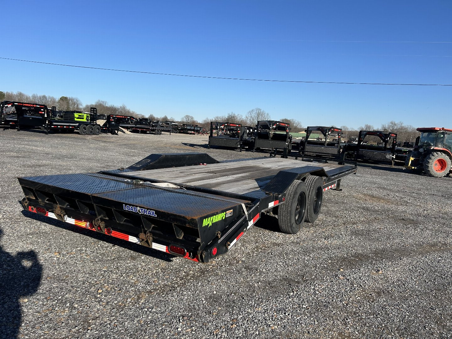 Used 2021 Load Trail 102"x24' 16k Equipment Trailer