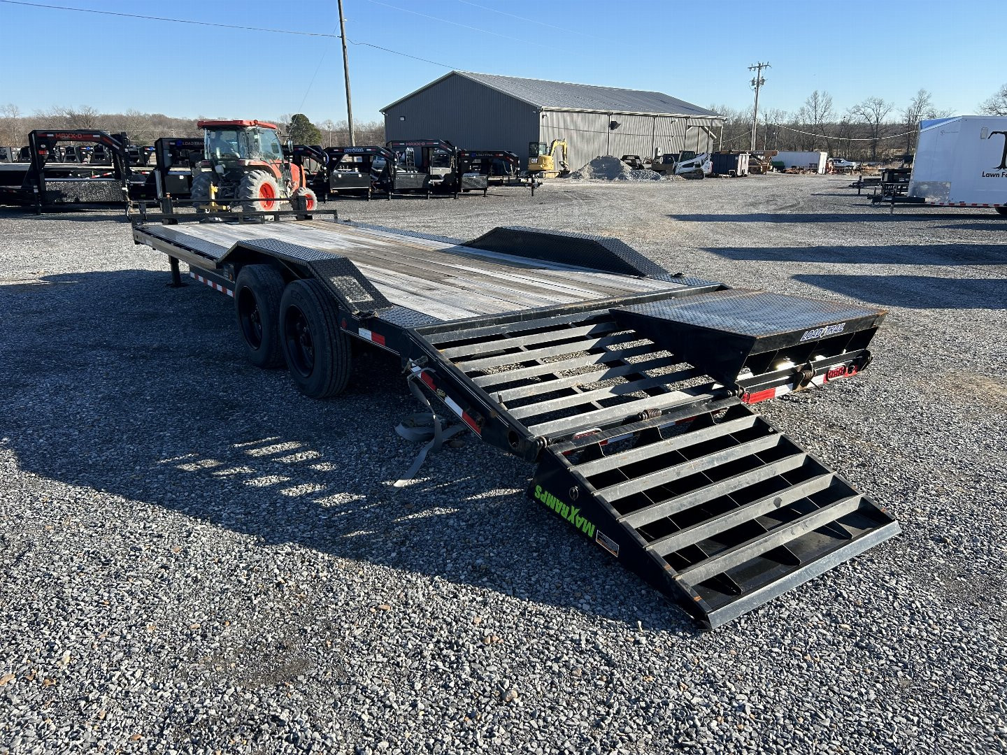 Used 2021 Load Trail 102"x24' 16k Equipment Trailer
