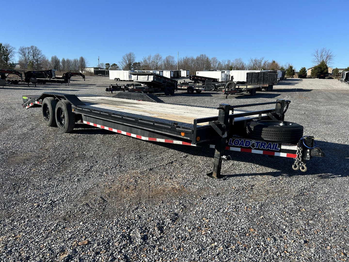 Used 2021 Load Trail 102"x24' 16k Equipment Trailer