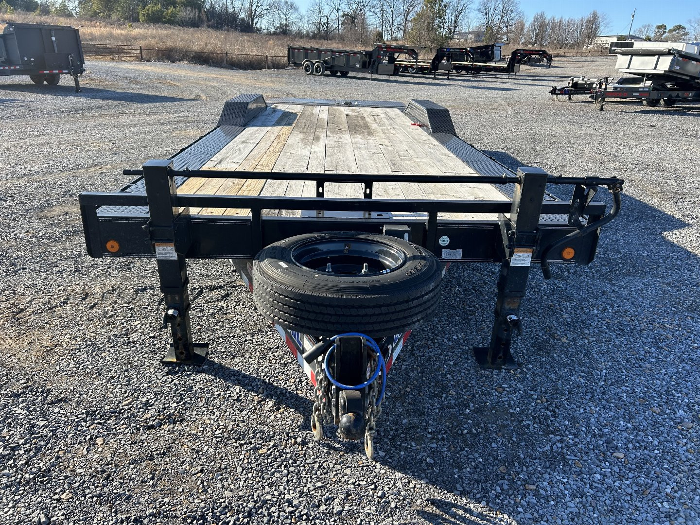 Used 2021 Load Trail 102"x24' 16k Equipment Trailer