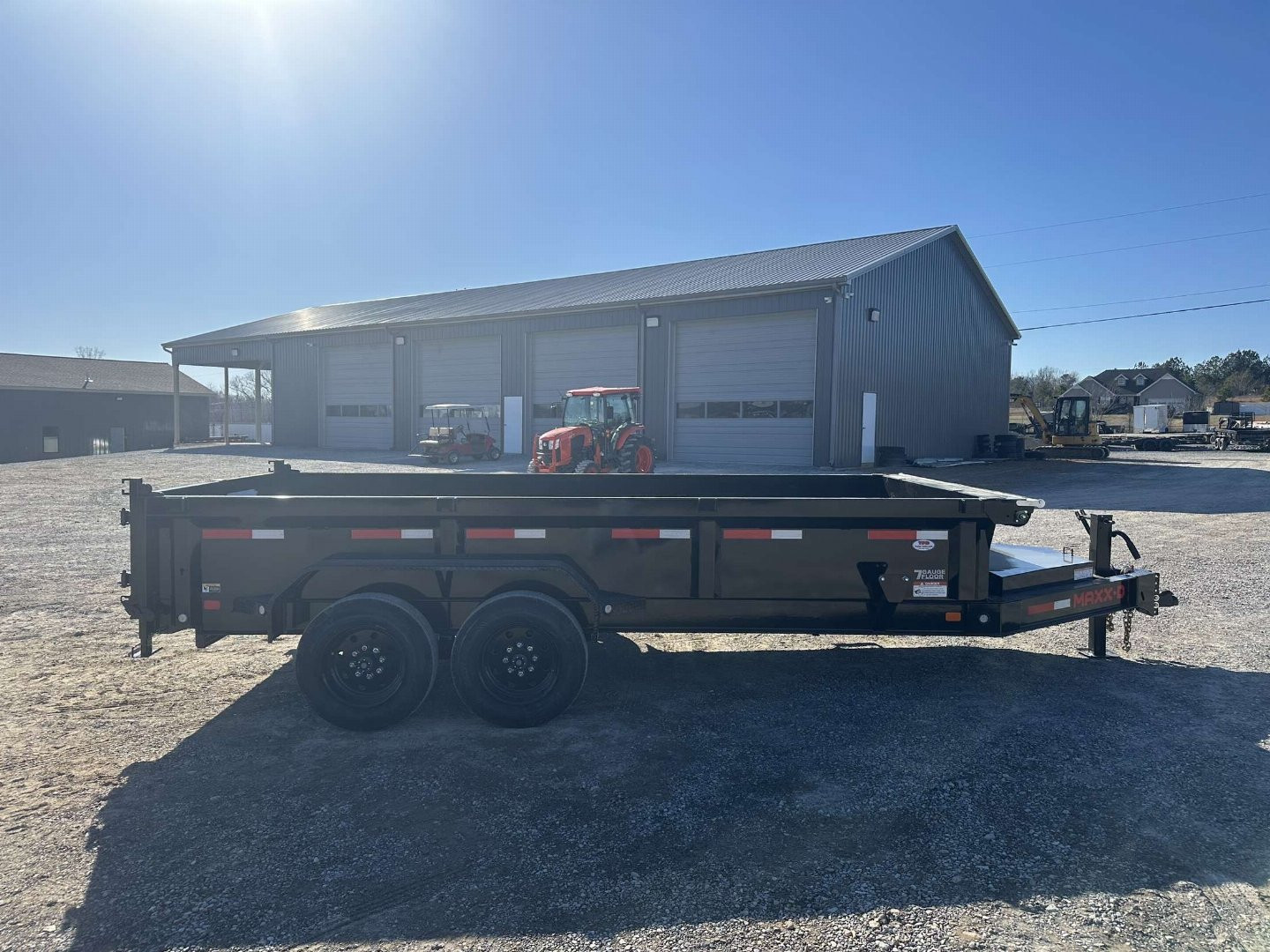 New 2025 MAXXD 83"x16' 17.5k Dump Trailer