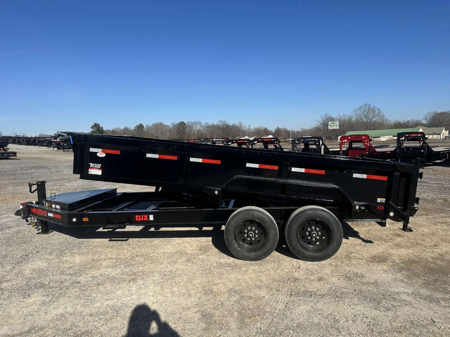 New 2025 MAXXD 83"x16' 17.5k Dump Trailer