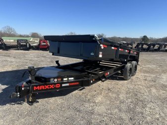 New 2025 MAXXD 83"x16' 17.5k Dump Trailer
