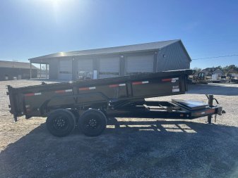 New 2025 MAXXD 83"x16' 17.5k Dump Trailer