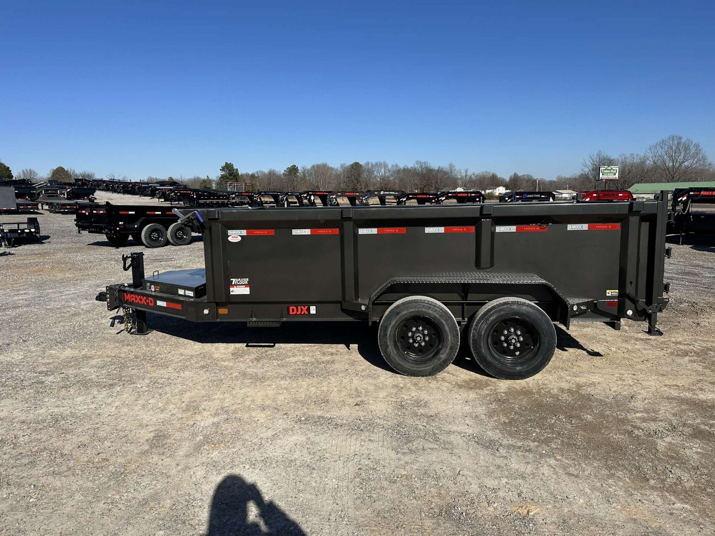 New 2025 MAXXD 83"x14' 17.5k Dump Trailer