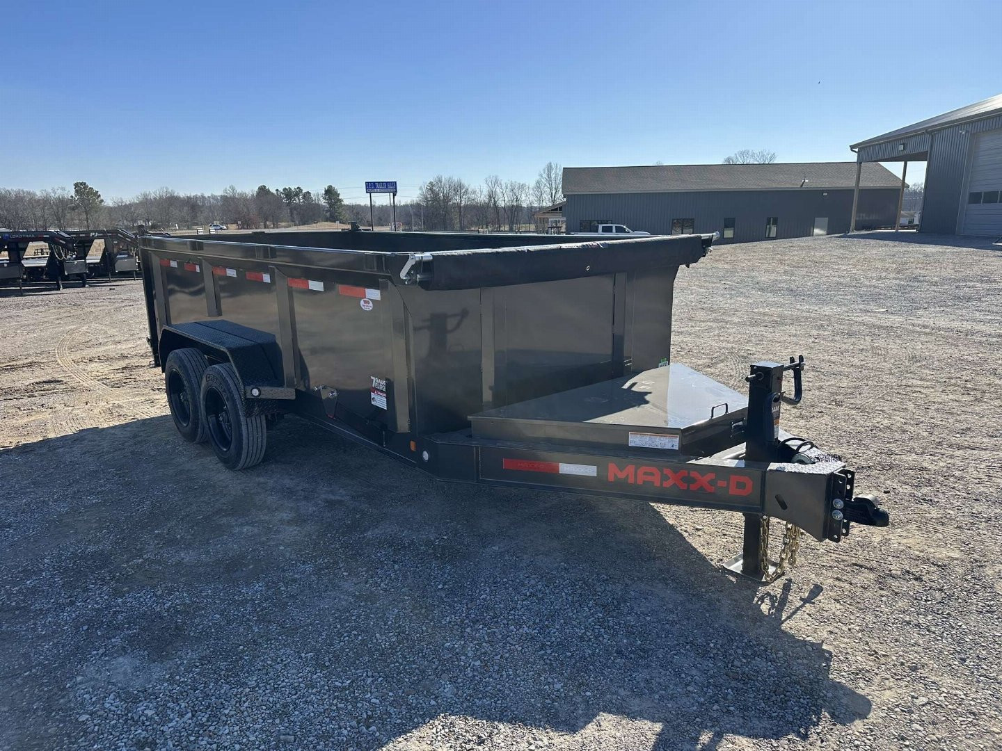New 2025 MAXXD 83"x14' 17.5k Dump Trailer