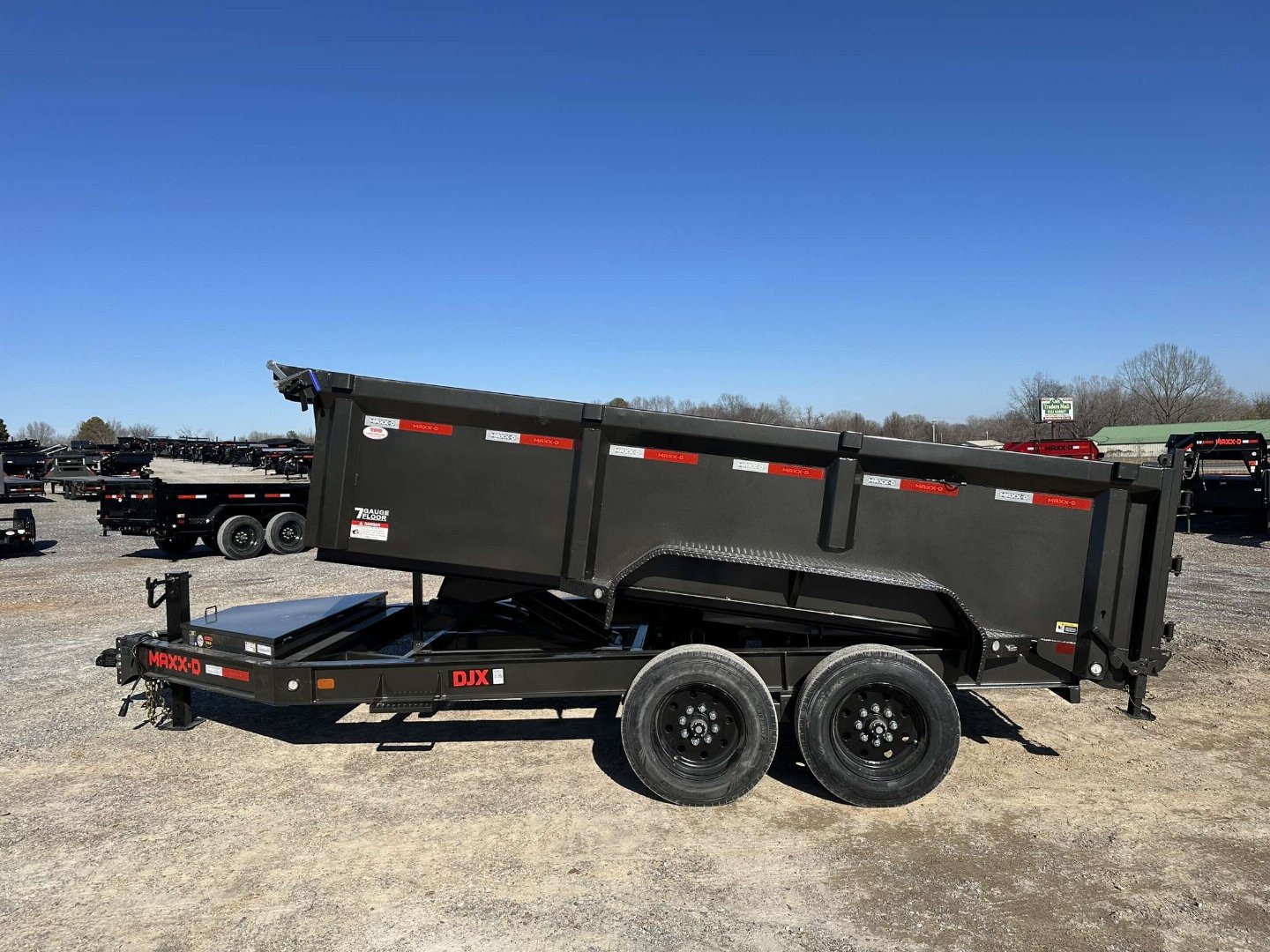 New 2025 MAXXD 83"x14' 17.5k Dump Trailer