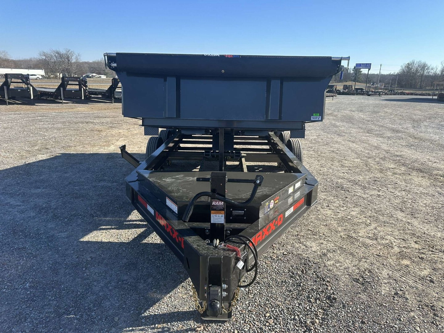 New 2025 MAXXD 83"x14' 17.5k Dump Trailer