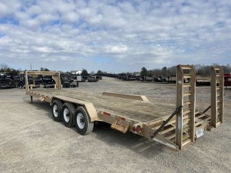 Used 2013 Dell Rapids Custom 83"x30' 21k Gooseneck Equipment Trailer