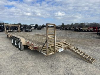 Used 2013 Dell Rapids Custom 83"x30' 21k Gooseneck Equipment Trailer