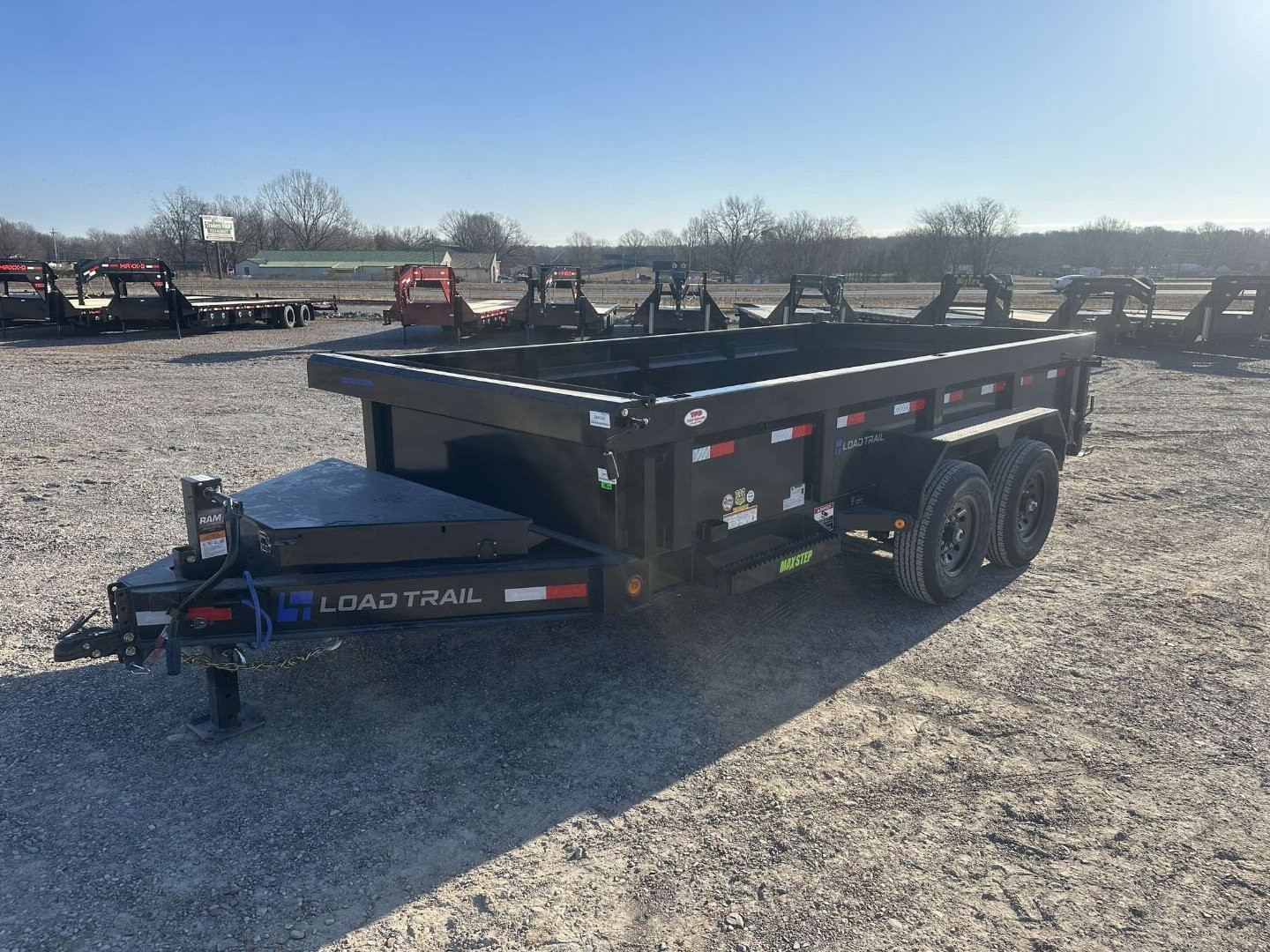 New 2025 Load Trail 83" x 14' 14k Dump Trailer