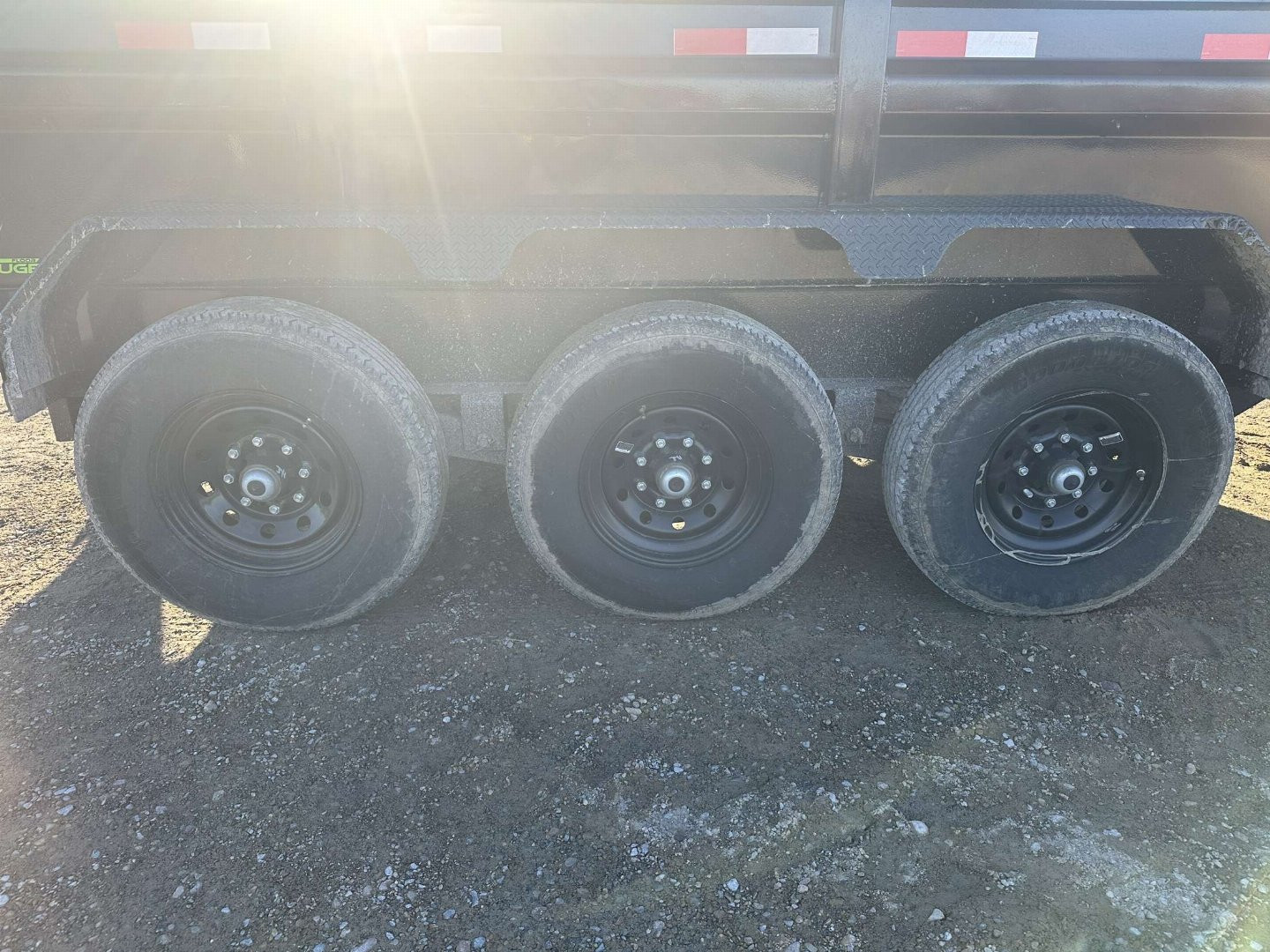 Used 2024 Load Trail 83" x 16' 21k Gooseneck Dump Trailer