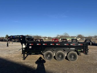 Used 2024 Load Trail 83" x 16' 21k Gooseneck Dump Trailer