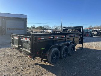 Used 2024 Load Trail 83" x 16' 21k Gooseneck Dump Trailer