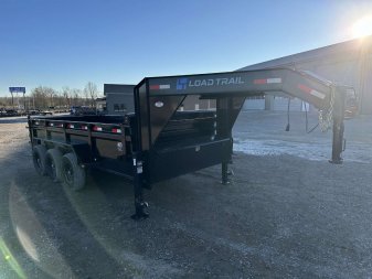 Used 2024 Load Trail 83" x 16' 21k Gooseneck Dump Trailer