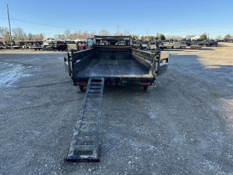 Used 2024 Load Trail 83" x 16' 21k Gooseneck Dump Trailer