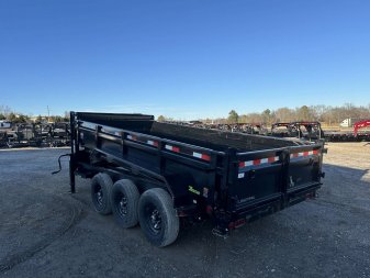 Used 2024 Load Trail 83" x 16' 21k Gooseneck Dump Trailer