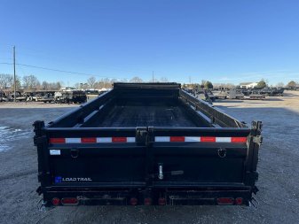 Used 2024 Load Trail 83" x 16' 21k Gooseneck Dump Trailer