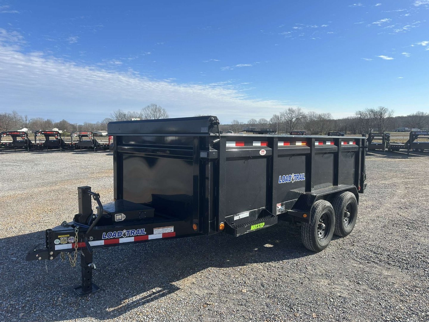 Used 2022 Load Trail 83"x14' 14k Dump Trailer 36" SIDES