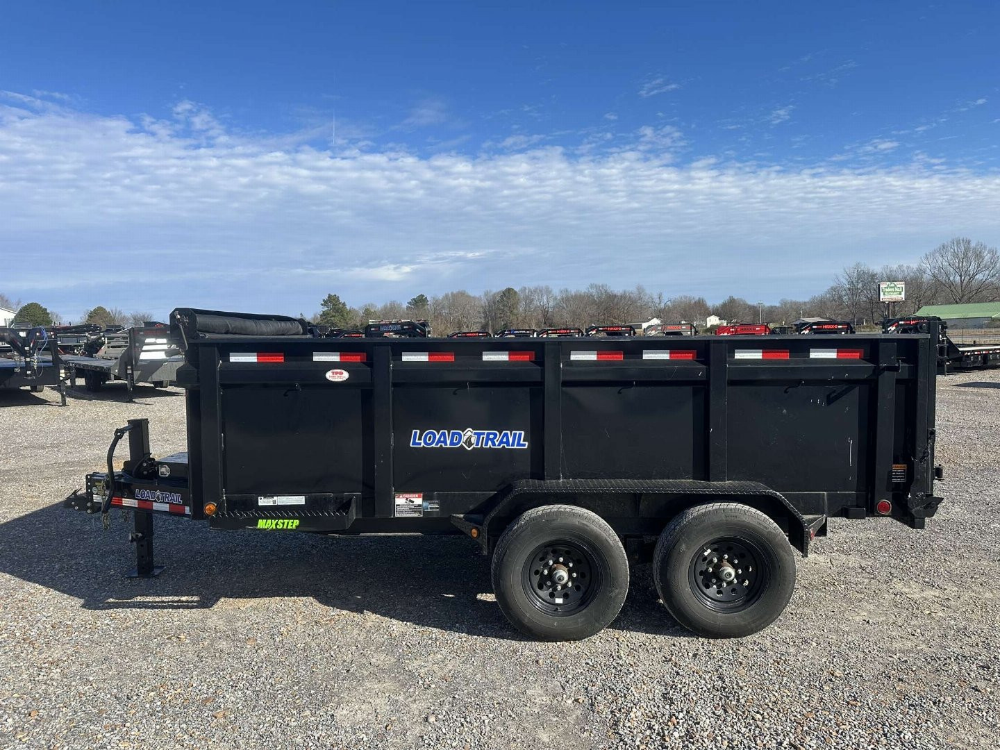 Used 2022 Load Trail 83"x14' 14k Dump Trailer 36" SIDES