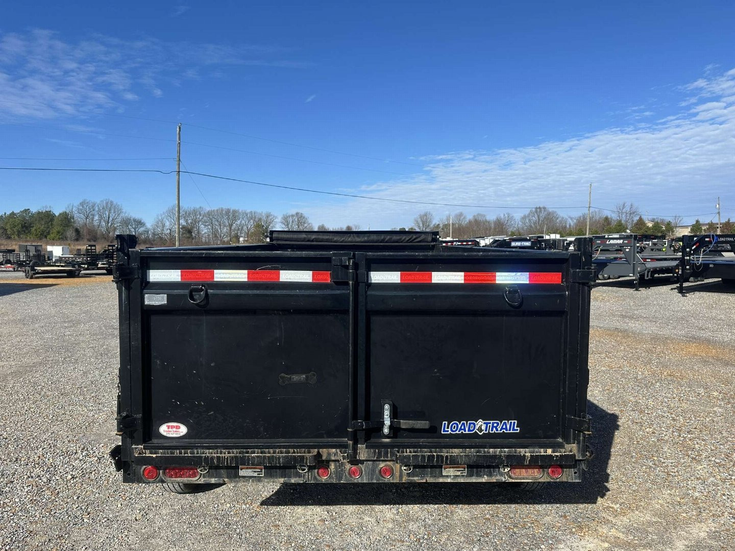 Used 2022 Load Trail 83"x14' 14k Dump Trailer 36" SIDES