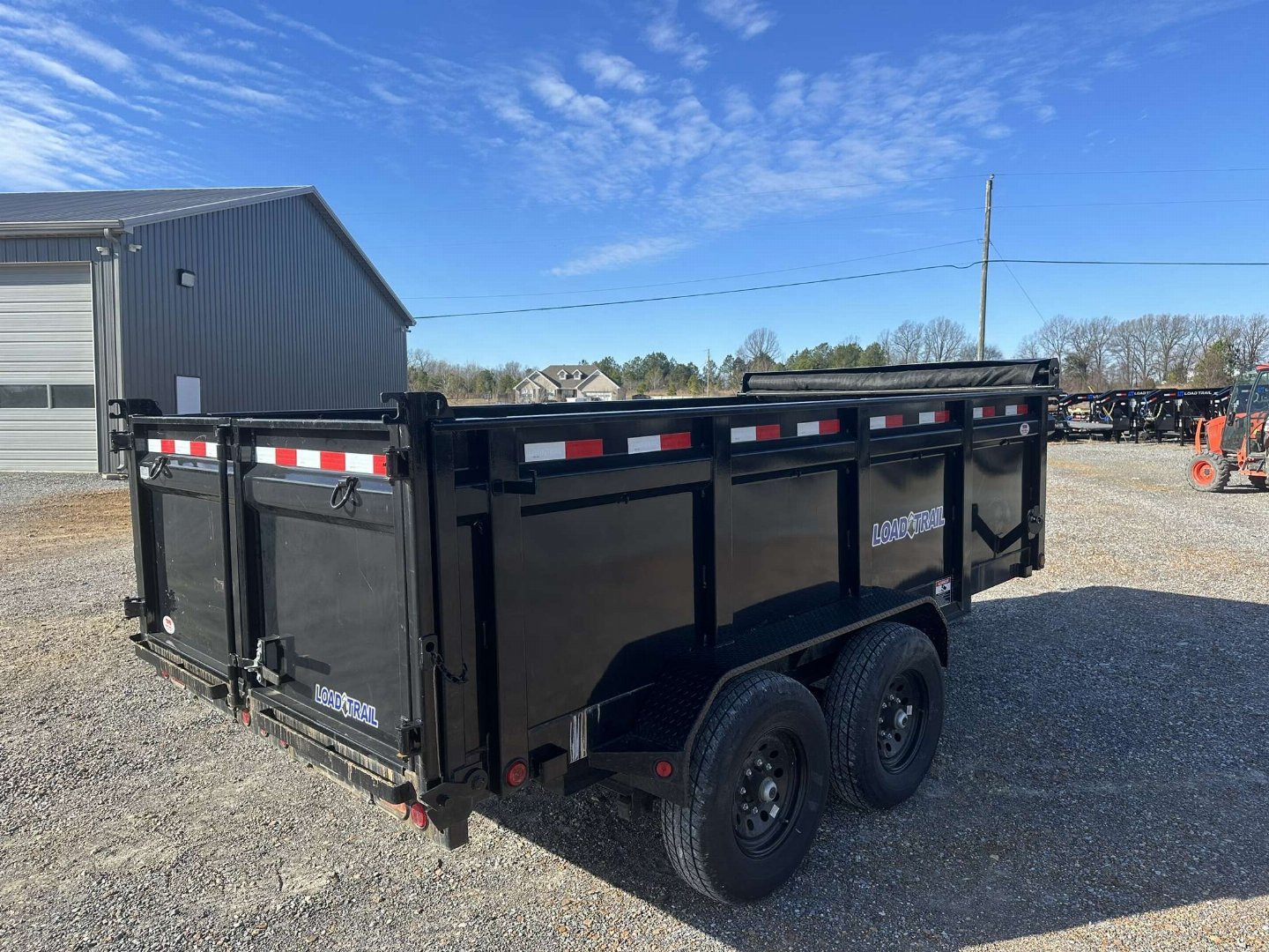 Used 2022 Load Trail 83"x14' 14k Dump Trailer 36" SIDES