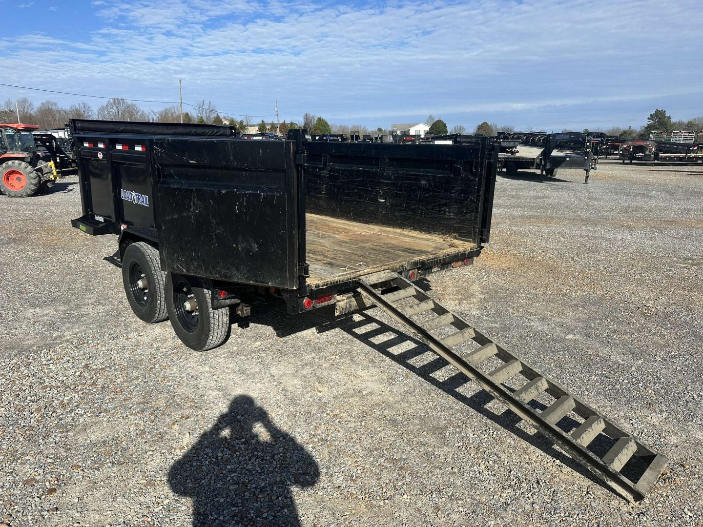 Used 2022 Load Trail 83"x14' 14k Dump Trailer 36" SIDES