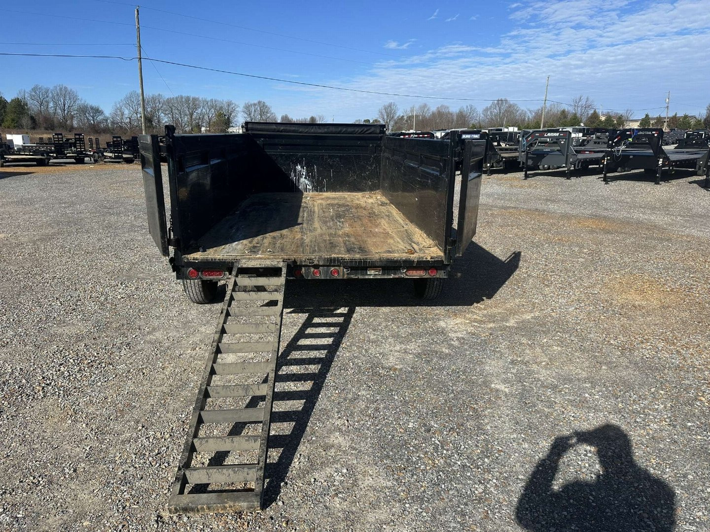 Used 2022 Load Trail 83"x14' 14k Dump Trailer 36" SIDES