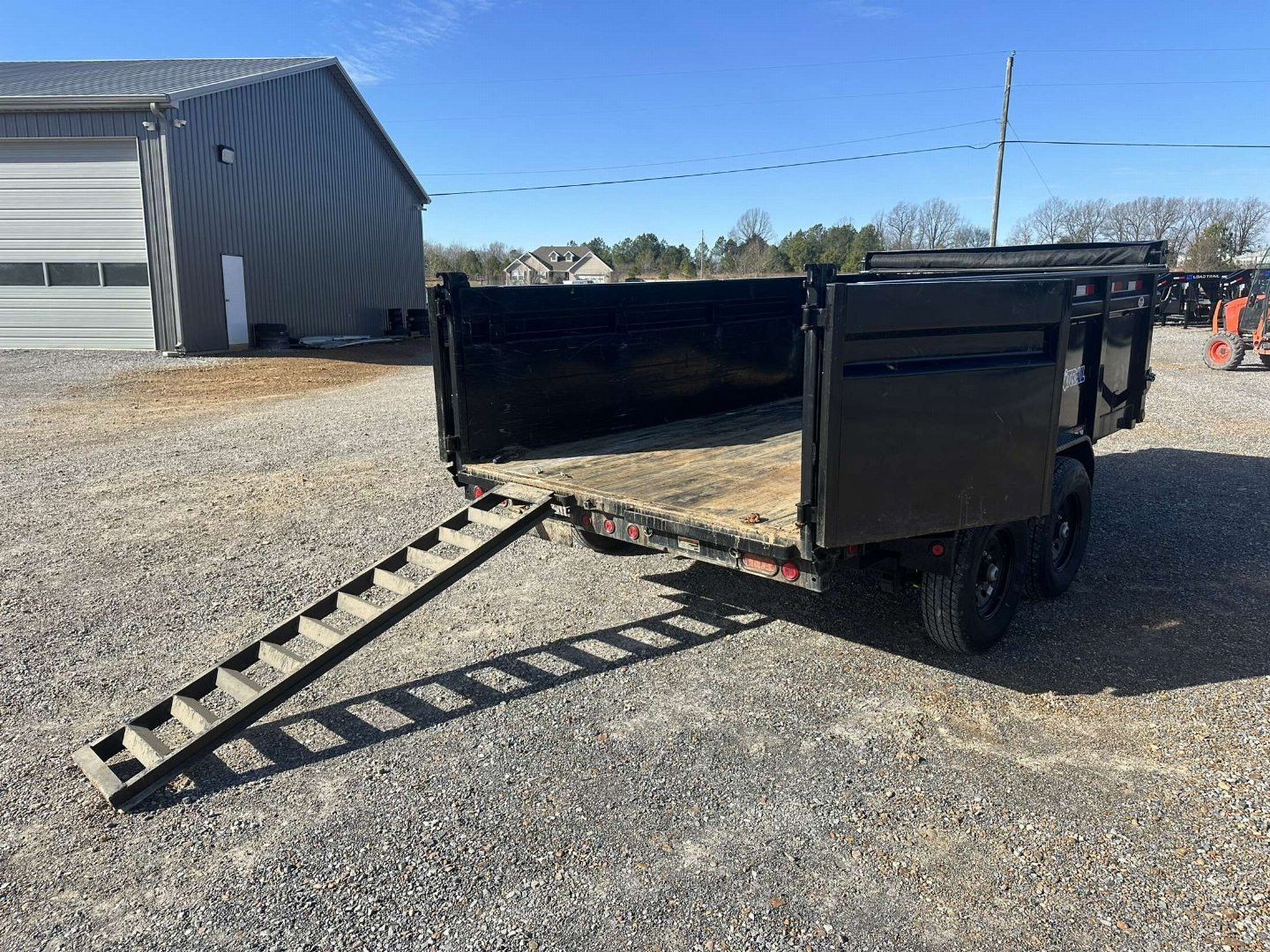 Used 2022 Load Trail 83"x14' 14k Dump Trailer 36" SIDES