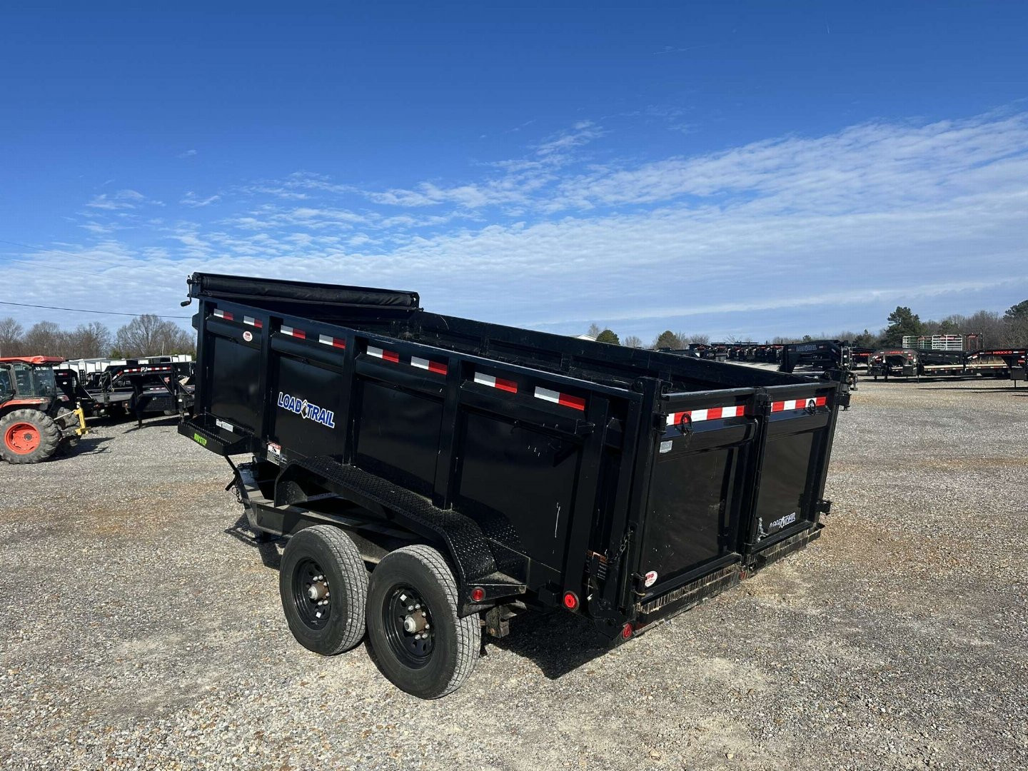 Used 2022 Load Trail 83"x14' 14k Dump Trailer 36" SIDES