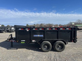 Used 2022 Load Trail 83"x14' 14k Dump Trailer 36" SIDES