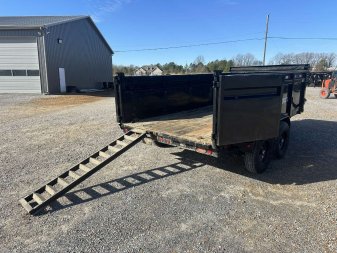 Used 2022 Load Trail 83"x14' 14k Dump Trailer 36" SIDES