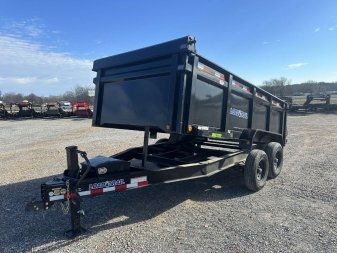 Used 2022 Load Trail 83"x14' 14k Dump Trailer 36" SIDES