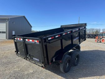 Used 2022 Load Trail 83"x14' 14k Dump Trailer 36" SIDES