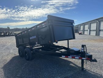 Used 2022 Load Trail 83"x14' 14k Dump Trailer 36" SIDES