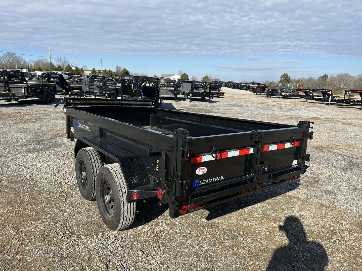 New 2025 Load Trail 72" x 12' 10k ECO Dump Trailer