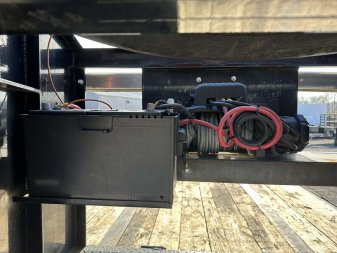 Used 2021 102"x25' PJ 22k Gooseneck Flatbed Trailer