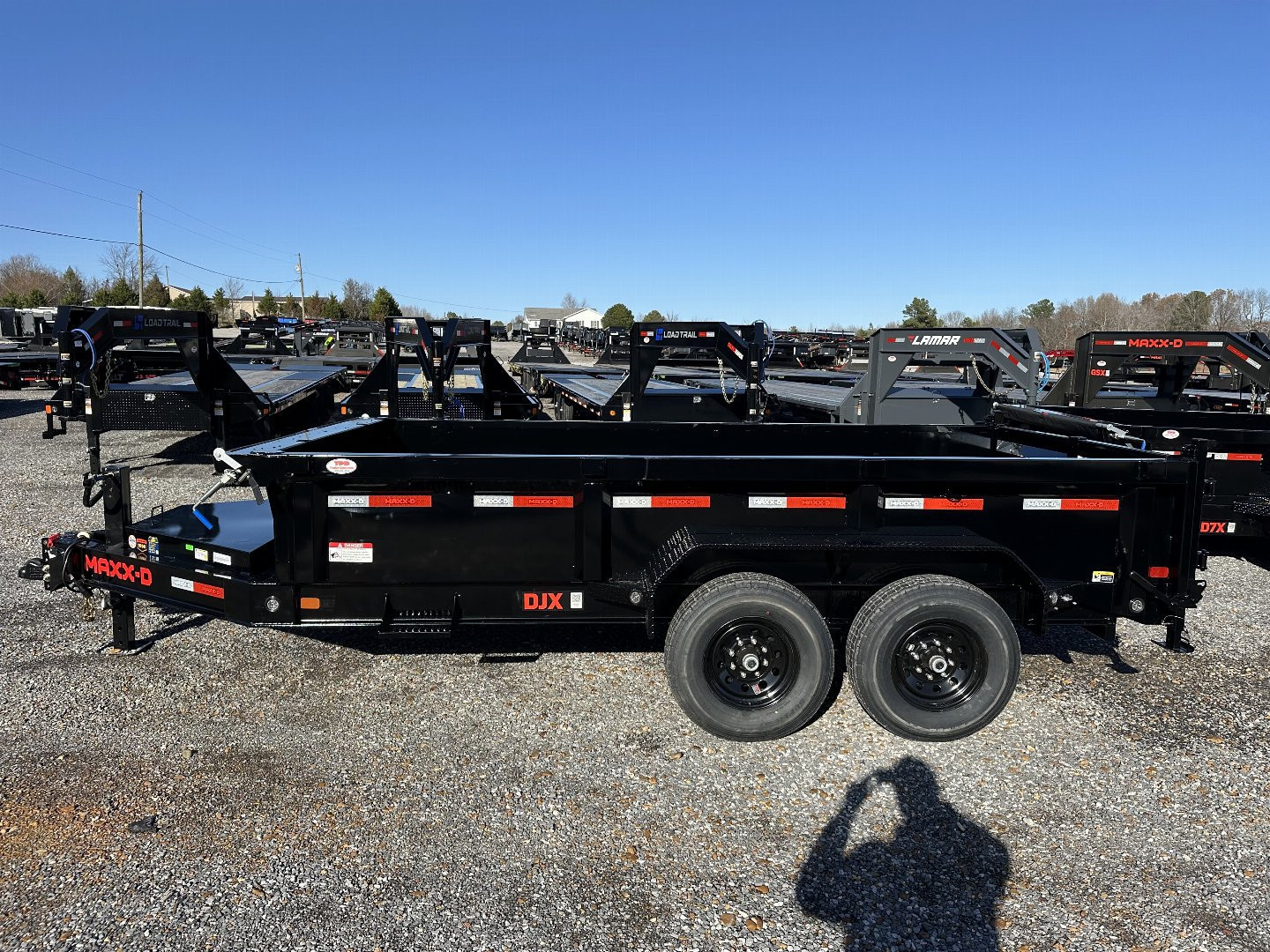 New 2025 MAXXD 14' x 83" 14k Dump Trailer