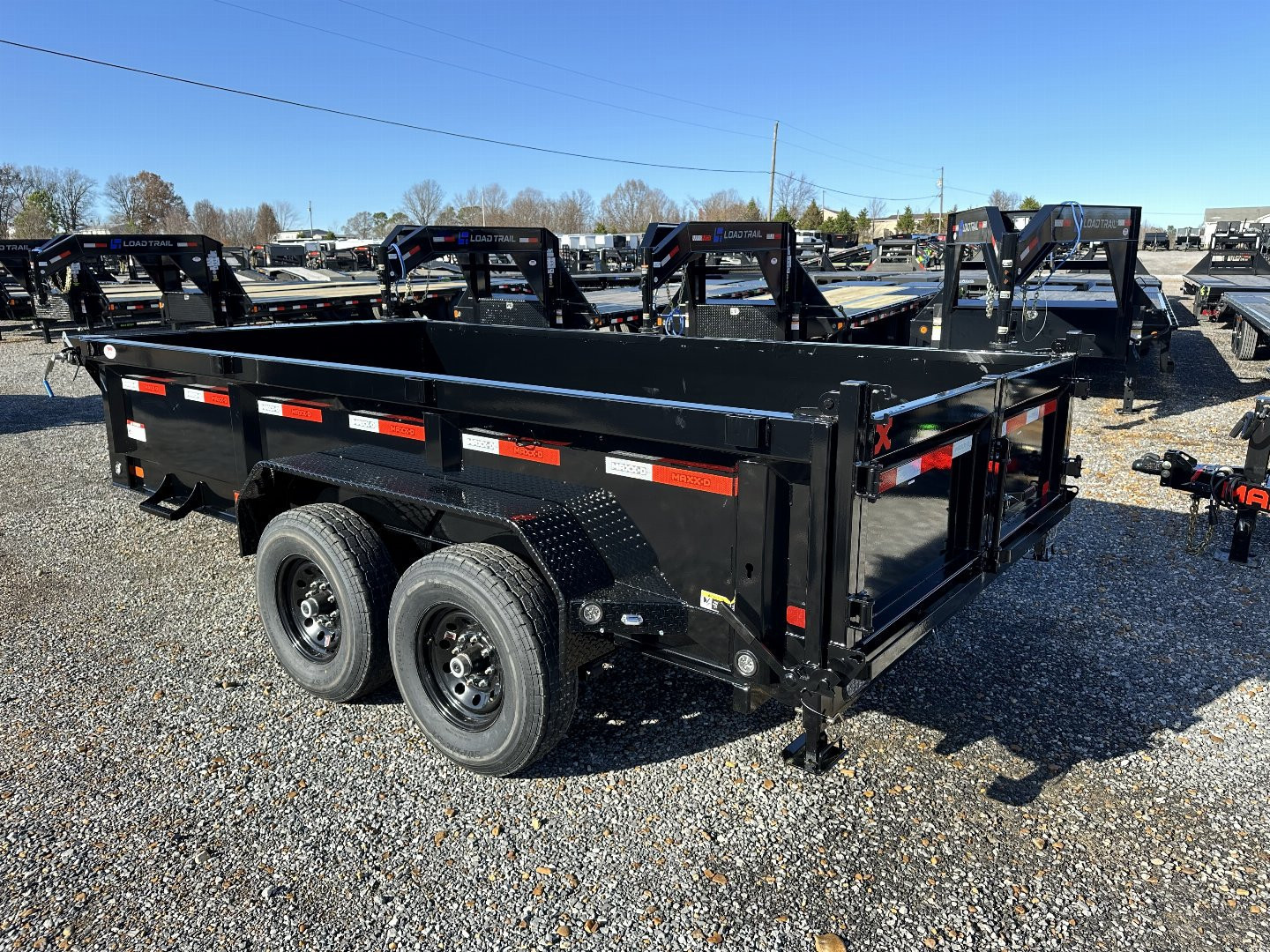 New 2025 MAXXD 14' x 83" 14k Dump Trailer