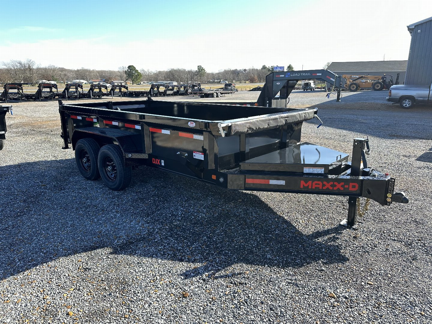 New 2025 MAXXD 14' x 83" 14k Dump Trailer