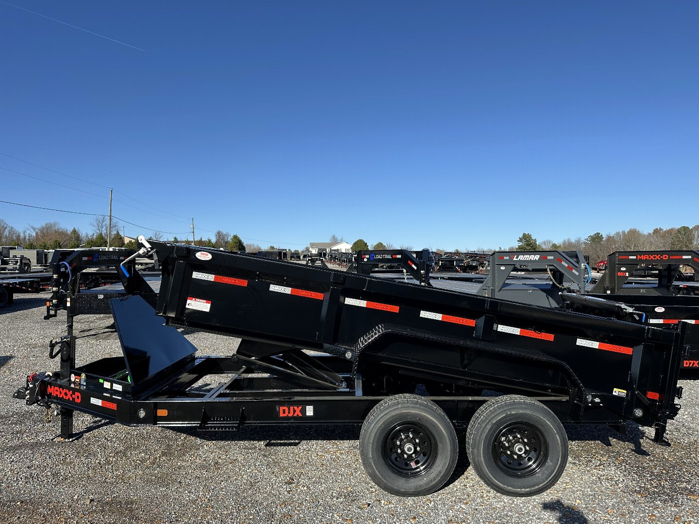 New 2025 MAXXD 14' x 83" 14k Dump Trailer