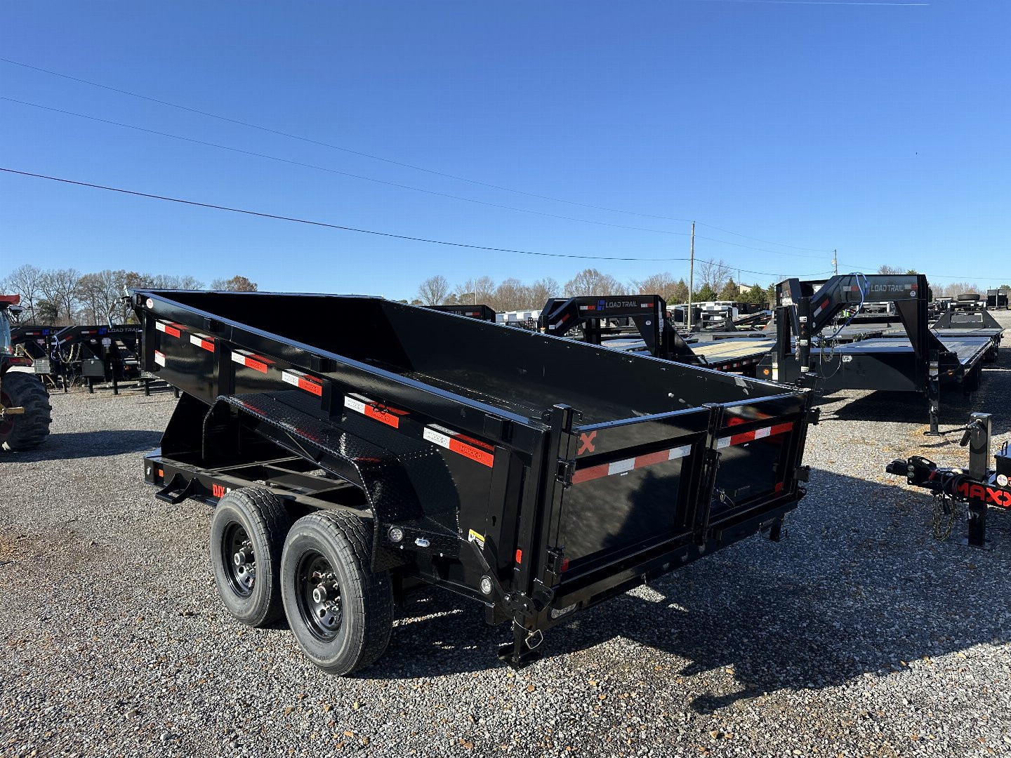 New 2025 MAXXD 14' x 83" 14k Dump Trailer