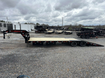 New 2025 MAXXD 34' x 102" 30k Hyd Dove Gooseneck Trailer