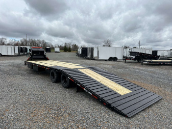 New 2025 MAXXD 34' x 102" 30k Hyd Dove Gooseneck Trailer