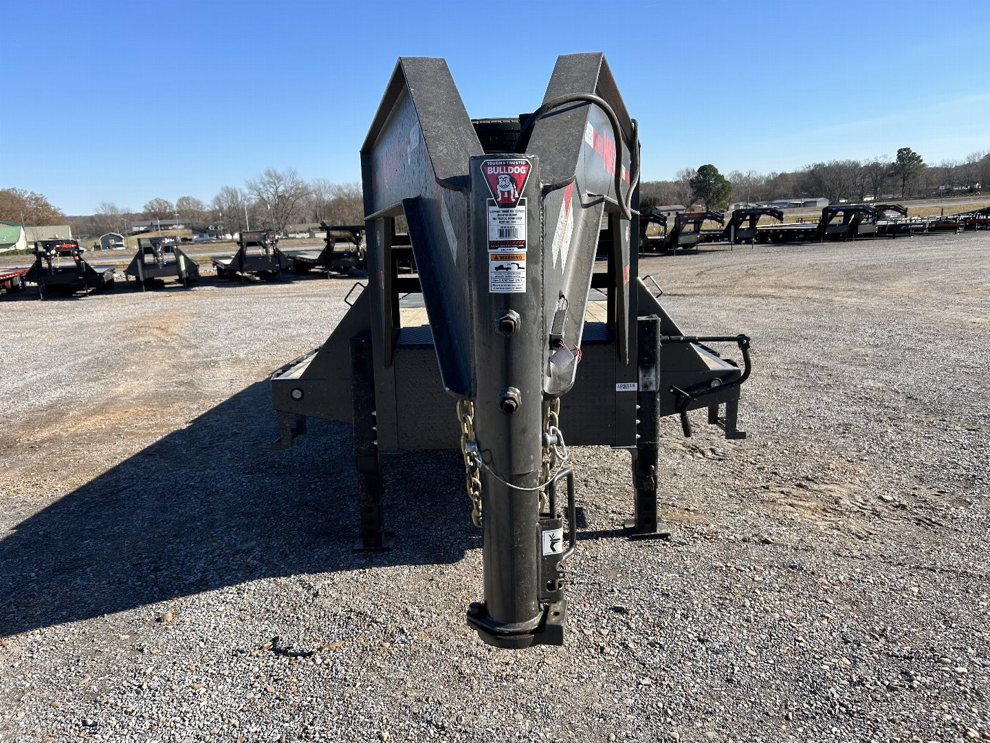 Used 2024 MAXXD 102"X28' 30K Gooseneck Flatbed Trailer