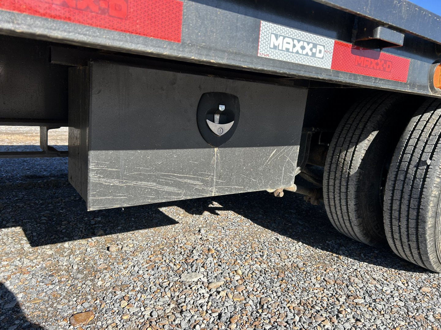 Used 2024 MAXXD 102"X28' 30K Gooseneck Flatbed Trailer