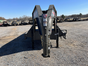 Used 2024 MAXXD 102"X28' 30K Gooseneck Flatbed Trailer